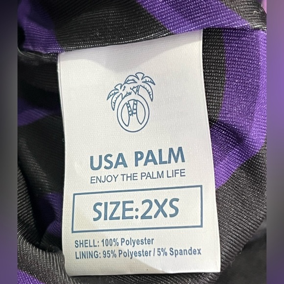 USA Palm Purple Sherpa - Boogie 2.0 / Mens / XXS, Reversible Sherpa - Picture 8 of 10